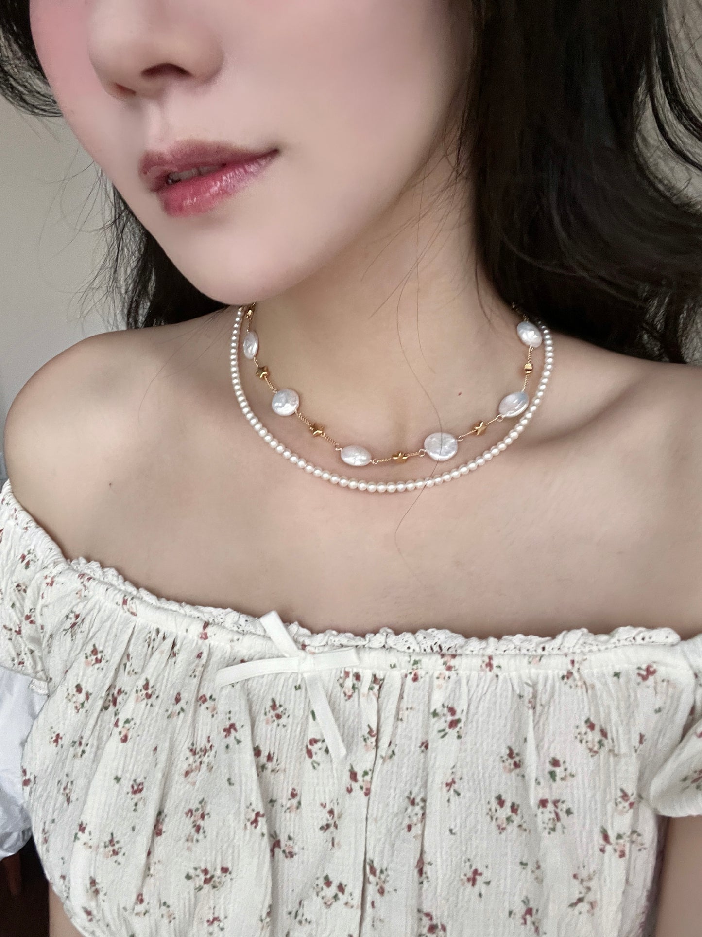VeraPearl NewYork | The Chain | Ultimate Mini Pearl Chain | Multiple Wear