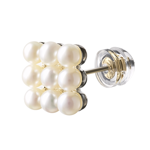 Axis 9 | Pearl Stud Earrings