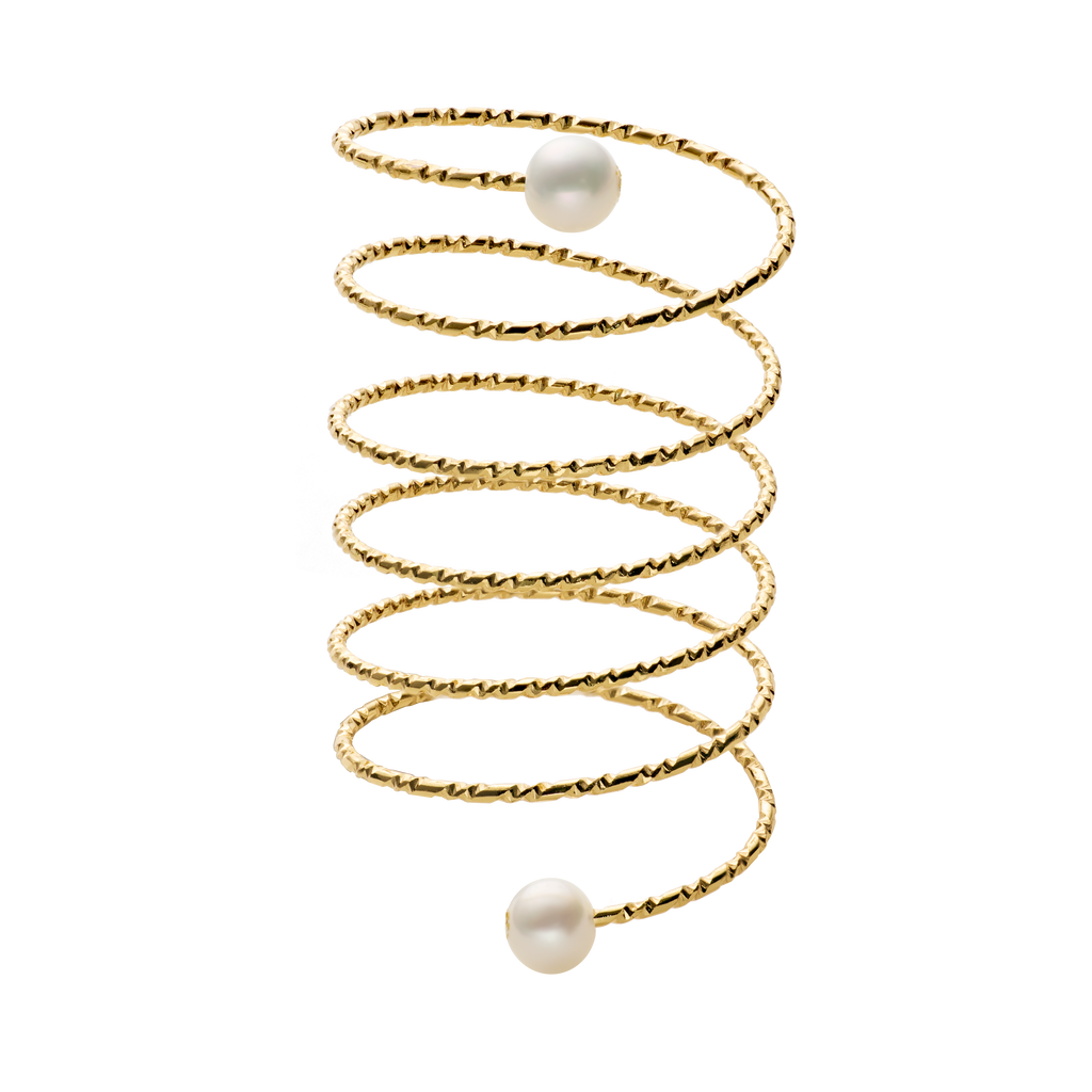 Shēng ｜ Pearl Spiral Ring