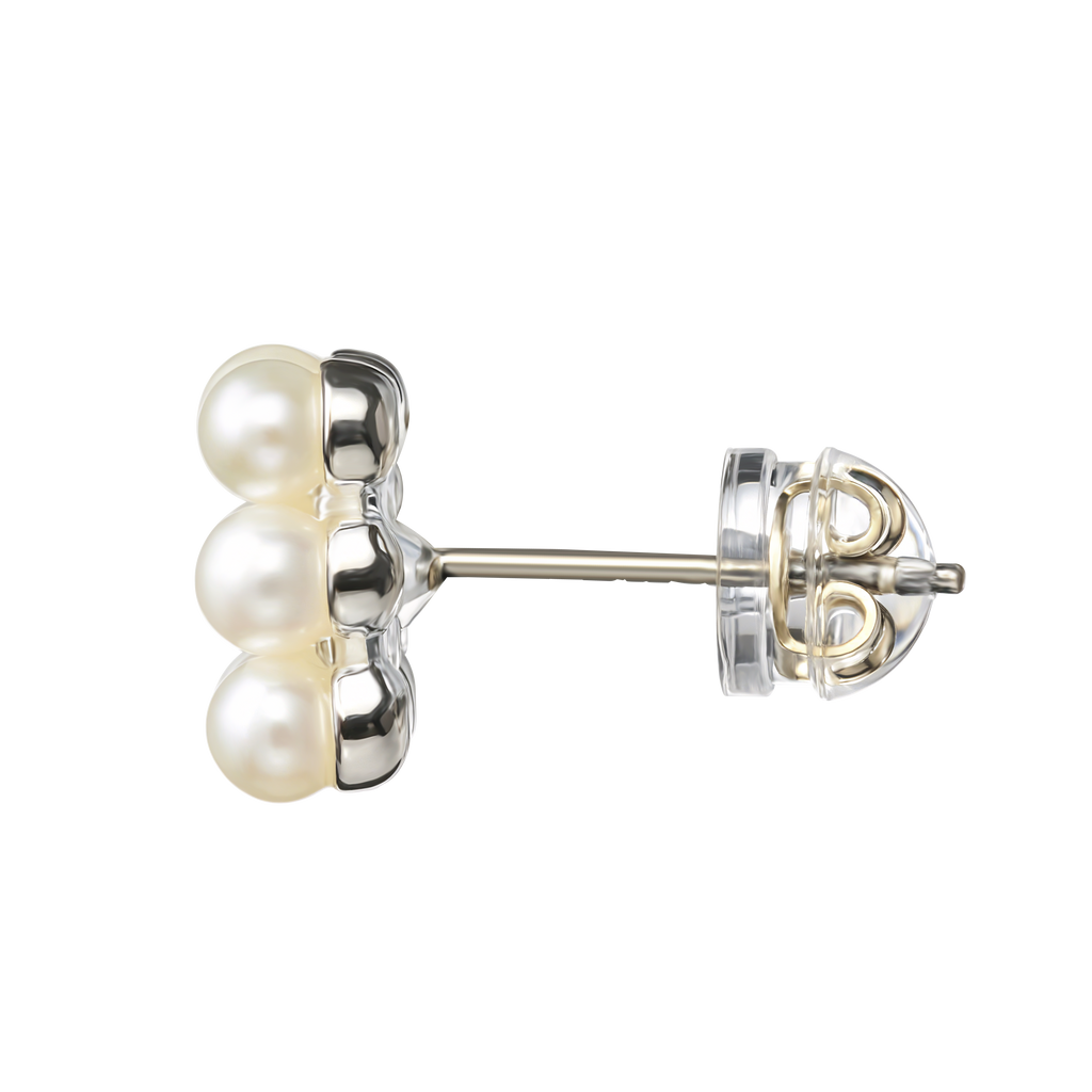 Axis 9 | Pearl Stud Earrings