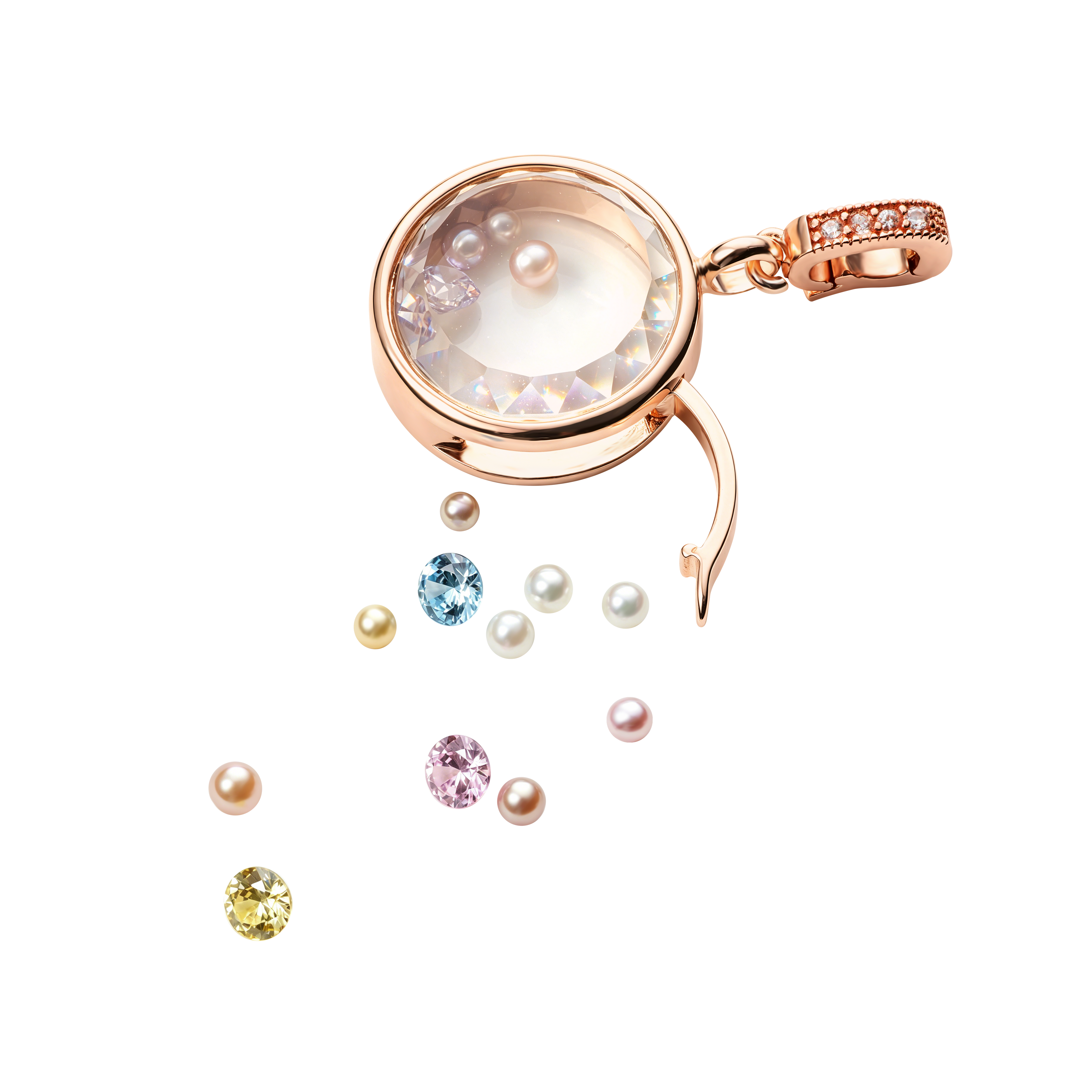 Slice of New York | Unique Pearl Designer Pedant