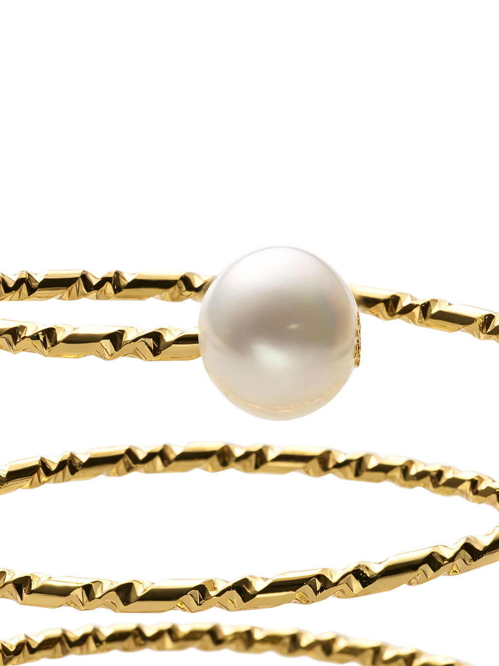 Shēng ｜ Pearl Spiral Ring